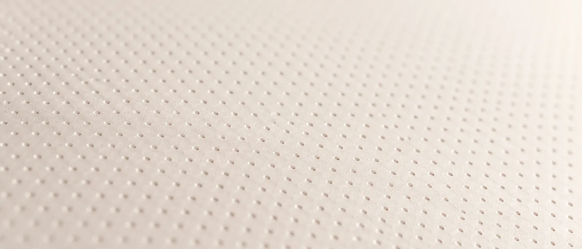 A dense array of fine points on a pale surface